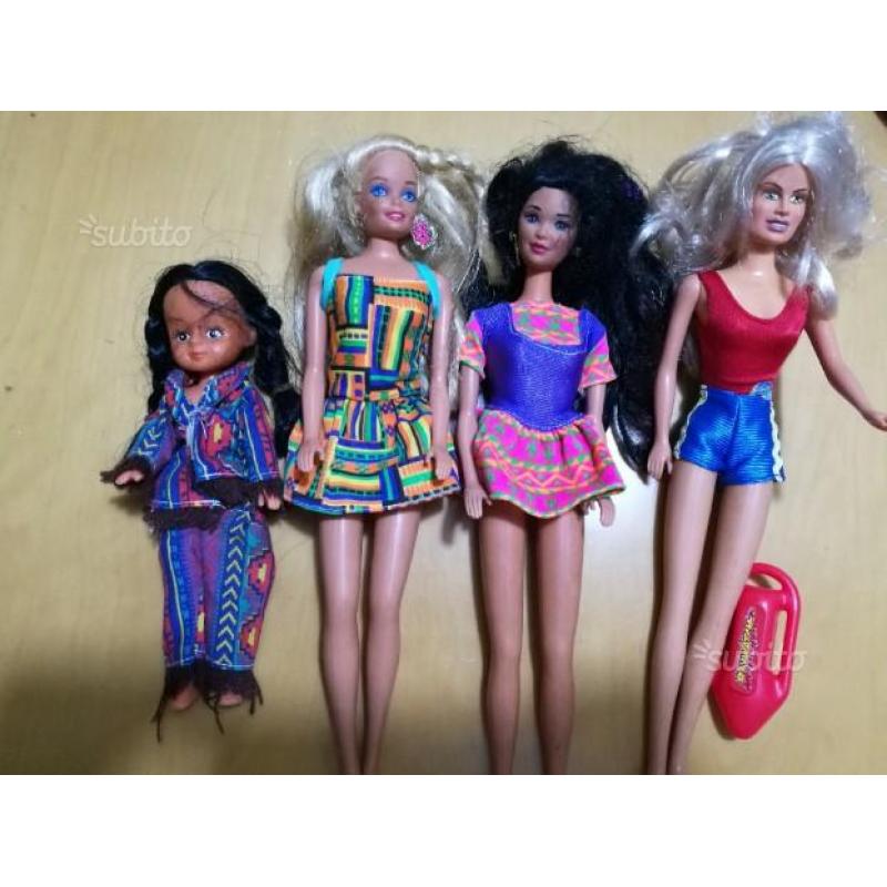4 bambole in blocco