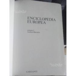 Enciclopedia Europea Garzanti 12 volumi